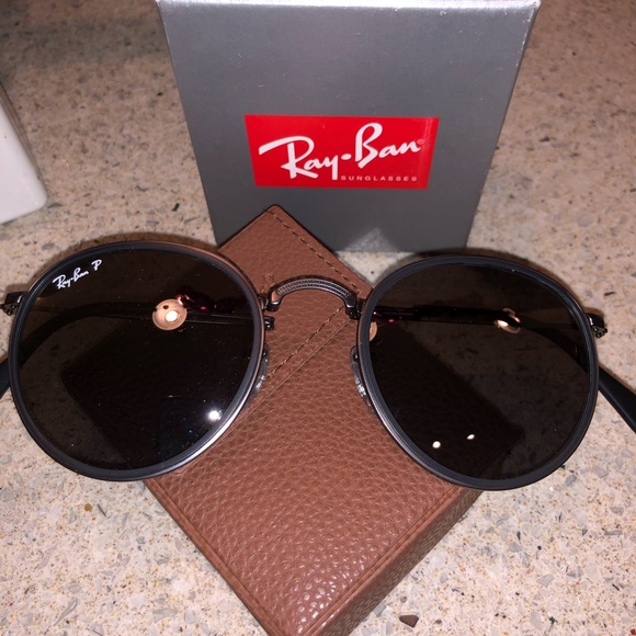 Rayban Polarized Folding Sunglasses